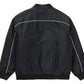 Supreme Contrast Script Black Varsity Jacket