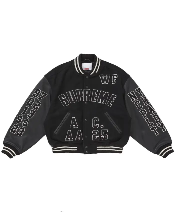 Supreme Praises Varsity Jacket