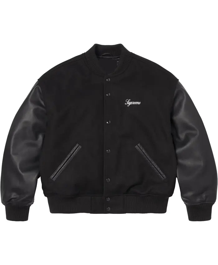 Supreme SS26 Cross Varsity Jacket