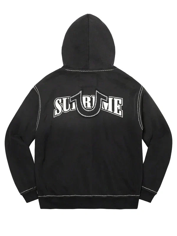 Supreme True Religion Zip-Up Hoodie (Recreated Edition)