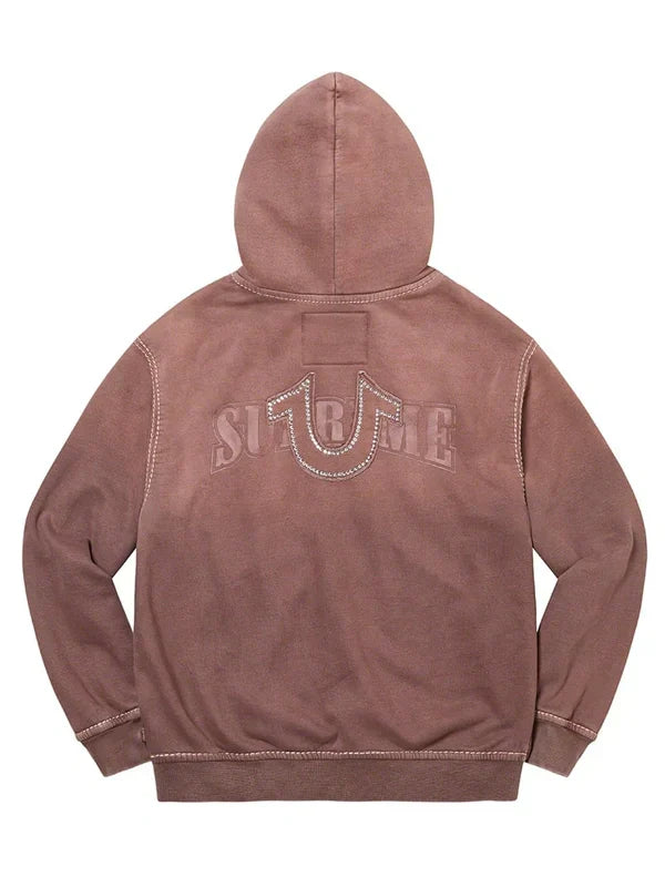 Supreme True Religion Zip-Up Hoodie (Recreated Edition)