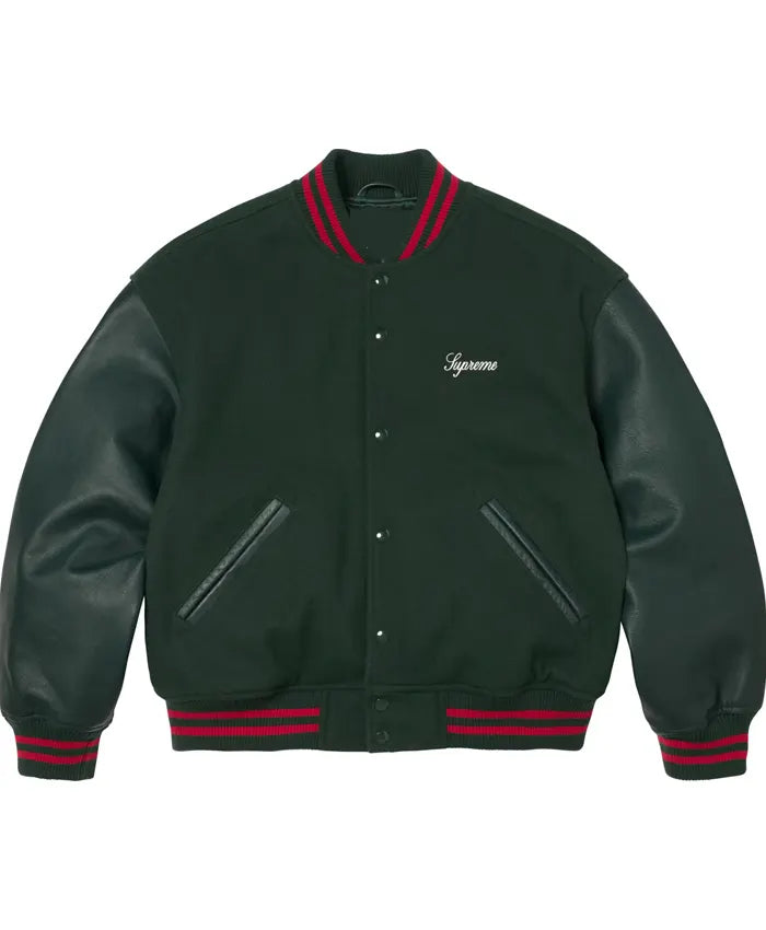 Supreme SS26 Cross Varsity Jacket