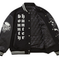 Supreme Bounty Hunter Black Wool And Leather Varsity Jacket – Recreated Edition