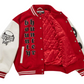 Supreme Bounty Hunter Red Wool And Leather Varsity Jacket – Recreated Edition