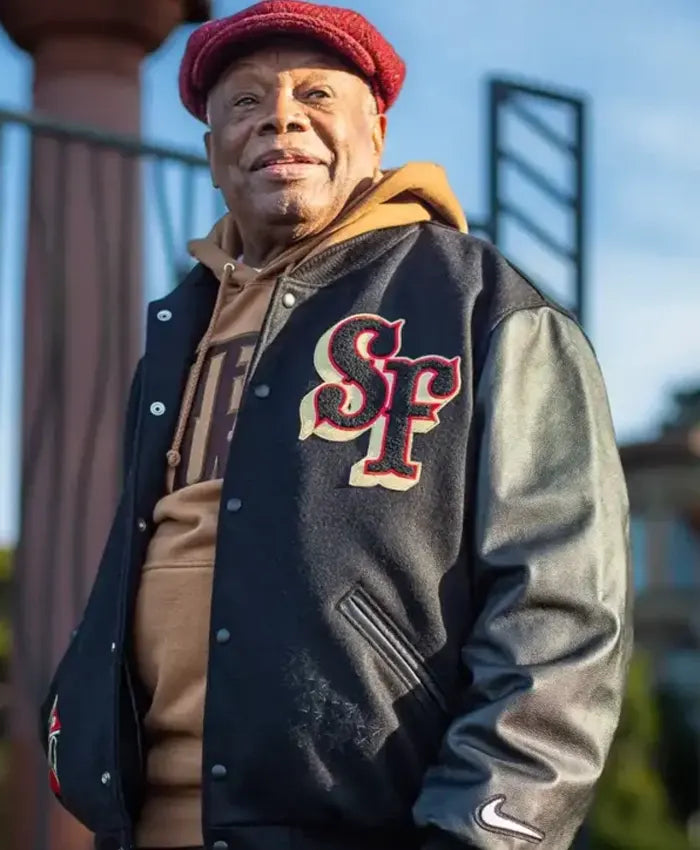 TRUE x Nike x San Francisco 49ers Destroyer Varsity Jacket