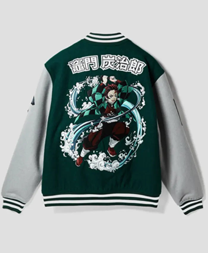 Tanjiro Wool Varsity Jacket
