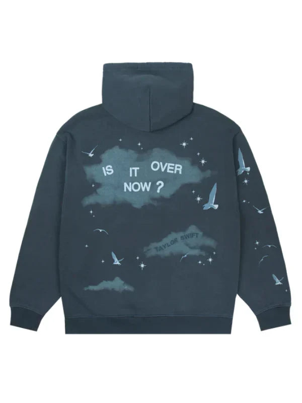 Taylor Swift 1989 Blue Zip-Up Hoodie (Recreated Edition)