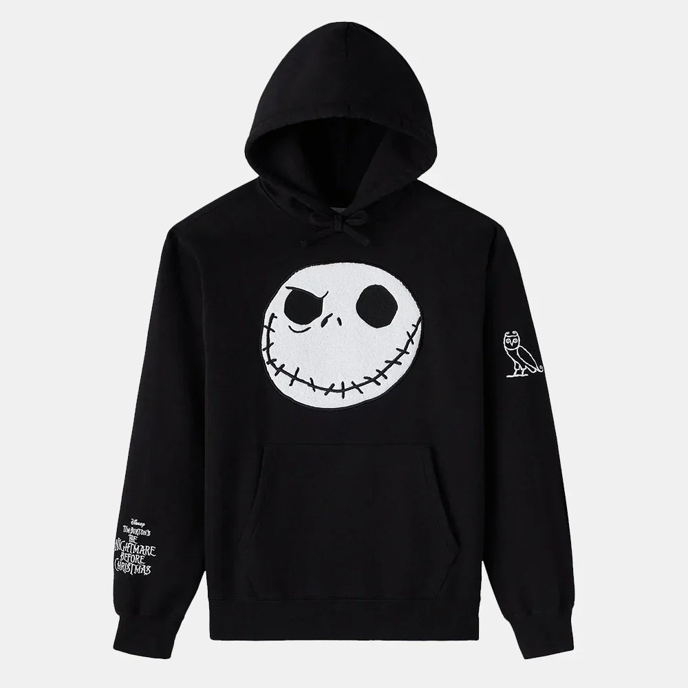 OVO The Nightmare Before Christmas Jack Skellington Hoodie Recreated Edition