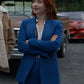 The Wish Swap 2025 Emily Tennant Blue Suit — Chic &amp; Confidence‑Boosting Outfit