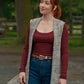The Wish Swap 2025 Emily Tennant Long Grey Vest – Sleek Layered Style with Seasonal Versatility