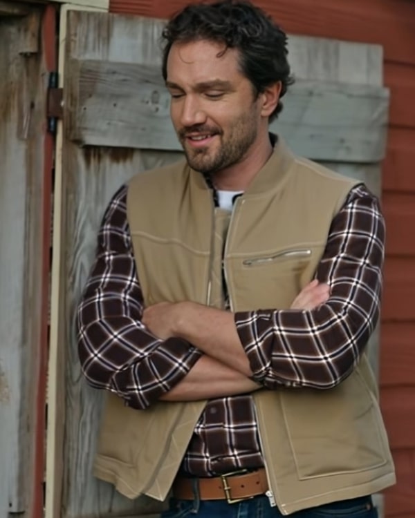 The Wish Swap 2025 Jake Foy Brown Vest – Rustic Charm with Everyday Versatility