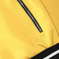 Trendy Black And Yellow Wool Varsity Jacket