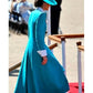 Trooping The Colour 2025 Kate Middleton Blue Coat Dress – Regal Elegance &amp; Timeless Style