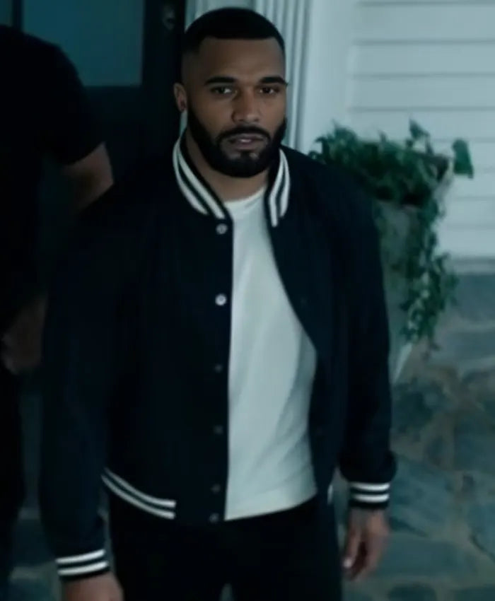 Tyler Perry’s Duplicity 2025 Tyler Lepley Varsity Jacket