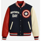 USA Independence Day Eagle Varsity Jacket