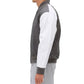 Unisex Light Grey Varsity Bomber Jacket