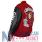 Chi Created Red Varsity Jacket