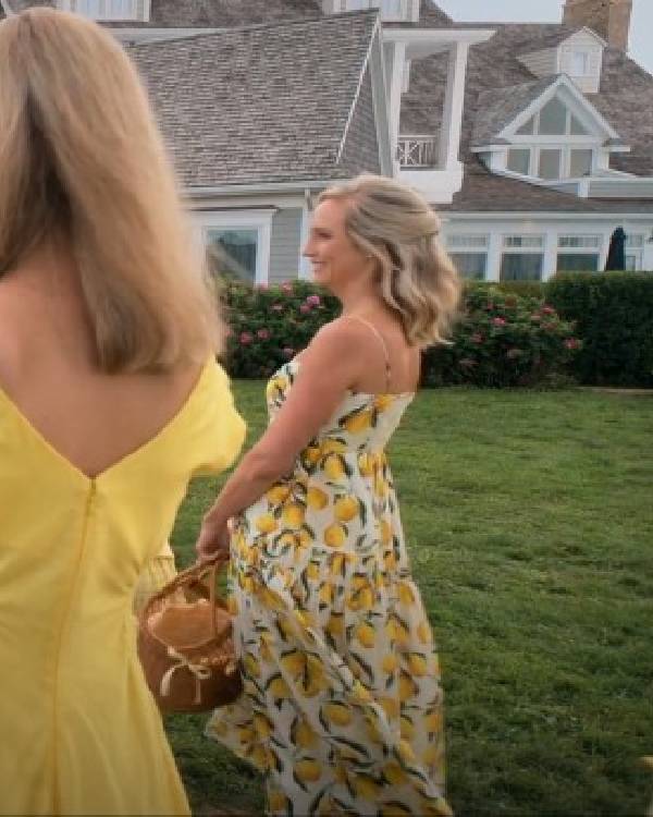 We Were Liars Candice King Lemon Print Dress