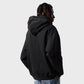 Weekday Oversized Black Pullover Hoodie (Recreated Edition)