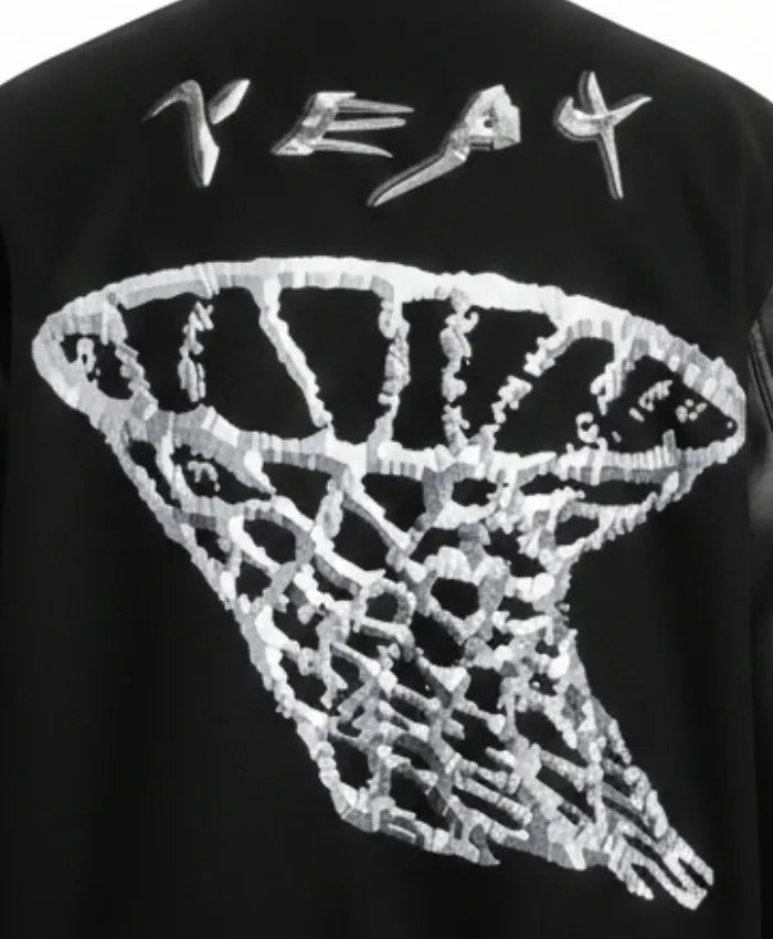 Yeat x Nike Black Varsity Jacket