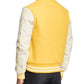 Yellow And White Varsity Jacket