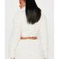 WWE SmackDown 2025 Jessica Woynilko Cropped Sherpa Jacket — Product Description