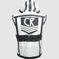 Black & White Leather Vest