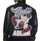 Chicago Bulls Off-White Varsity Jacket – Recreated Edition