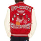 Chicago Bulls Off-White Varsity Jacket – Recreated Edition