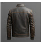 Enzo Leather Brown Jacket – Men’s Premium Brown Leather Jacket