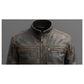 Enzo Leather Brown Jacket – Men’s Premium Brown Leather Jacket
