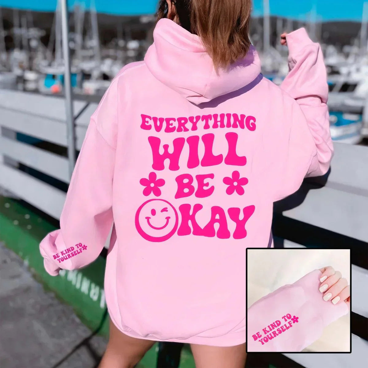 Everything Will Be Okay Hoodie Recreated Edition