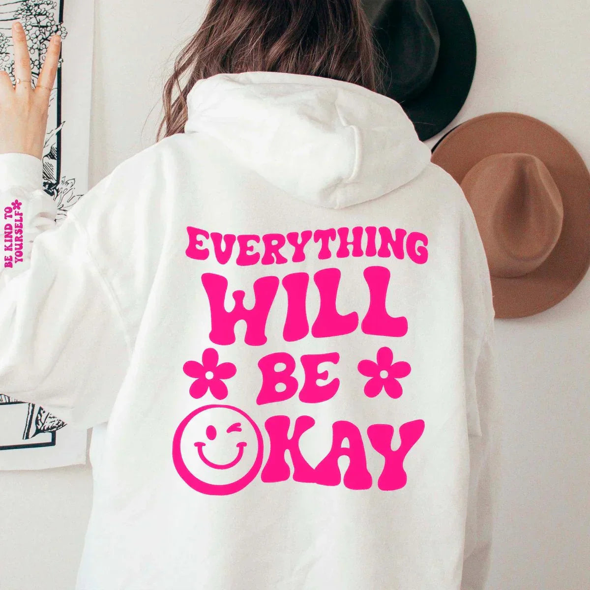 Everything Will Be Okay Hoodie Recreated Edition