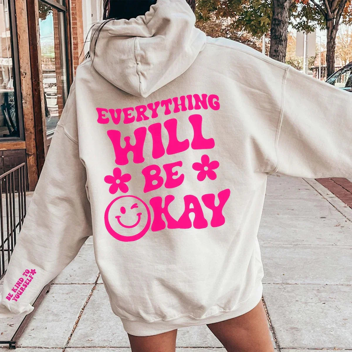 Everything Will Be Okay Hoodie Recreated Edition