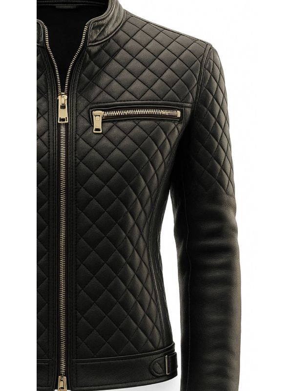 Finn Black Leather Jacket – Men’s Premium Black Leather Jacket