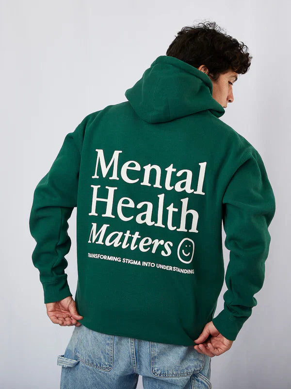 Happiness Project Mental Health Matters Hoodie Recreated Edition