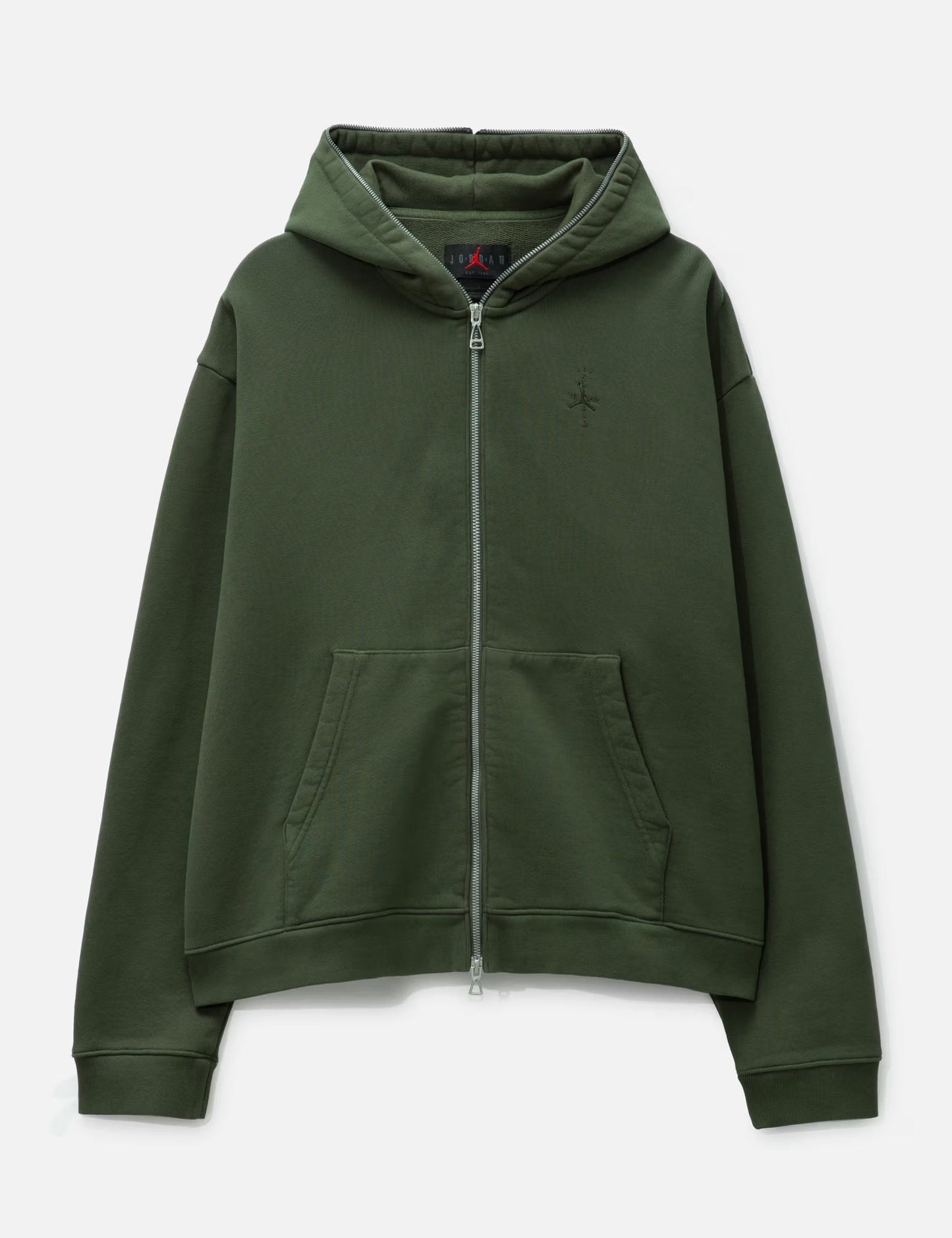 Jordan x Travis Scott Full-Zip Hoodie Hennything is Possible Hoodie Recreated Edition