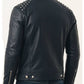 Hunter Black Leather Jacket – Men’s Premium Black Leather Jacket