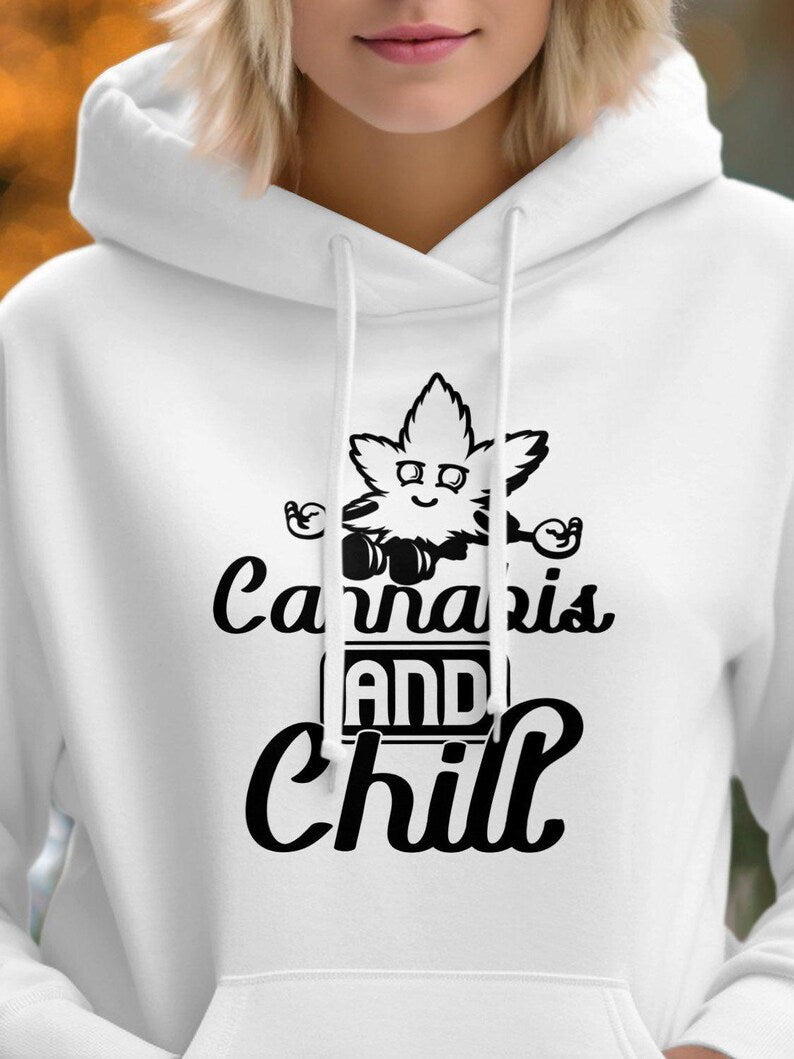 Cannabis And Chill Hoodie – Relax in Style and Comfort Recreated Edition