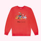 Stoney Clover Lane Mickey &amp; Minnie Holiday Pink Sweatshirt (Recreated Edition)