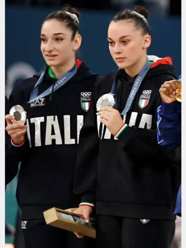Italy Olympic Hoodie Recreated Edition