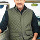 Kevin Costner Yellowstone John Dutton Green Quilted Vest