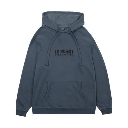 Taylor Swift "The Eras International Tour" Washed Blue Hoodie – Recreated Edition