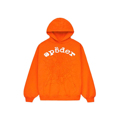 Orange Spider Hoodie Recreated Edition