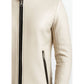 Logan White Leather Jacket – Men’s Premium White Leather Jacket