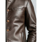 Lucas Leather Brown Jacket – Men’s Leather Jacket (Brown)