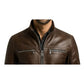 Mateo Leather Brown Jacket – Men’s Leather Jacket (Brown)