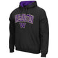 Washington Huskies Black Pullover Hoodie (Recreated Edition)