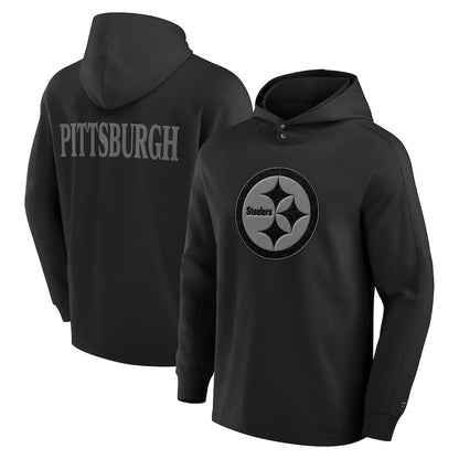 Pittsburgh Steelers Black Elements Pace Hoodie (Recreated Edition)
