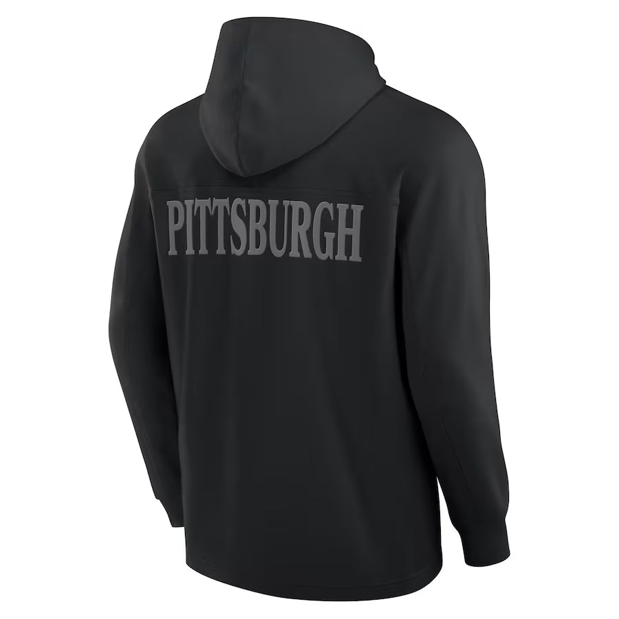 Pittsburgh Steelers Black Elements Pace Hoodie (Recreated Edition)